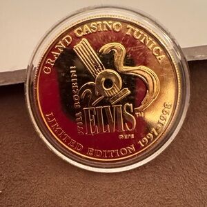 Elvis Limited Edition Coin